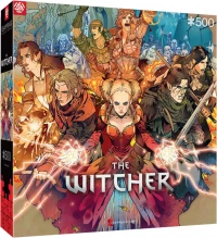 Ilustracja Good Loot Gaming Puzzle: The Witcher Scoia'tael (500 elementów)